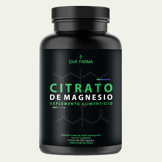 citrato magnesio glicinato porcion capsula pastilla frasco