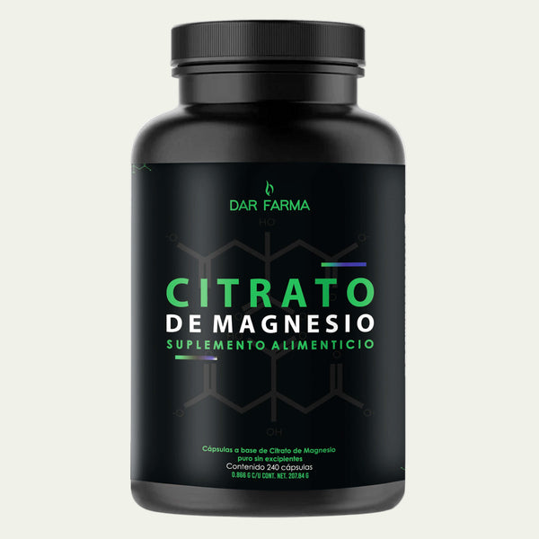 citrato magnesio glicinato porcion capsula pastilla frasco