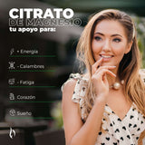 citrato calambres apoyo salud mejora pastillas 240 sueño