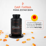 Omega 3 - 1400mg - Aceite de Salmon con Vitamina E, EPA y DHA - 180 Cápsulas