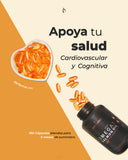Omega 3 - 1400mg - Aceite de Salmon con Vitamina E, EPA y DHA - 180 Cápsulas